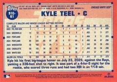 Kyle Teel #91C-61 Prices [Rookie] | 2026 Topps 1991 Chrome | Baseball Cards
