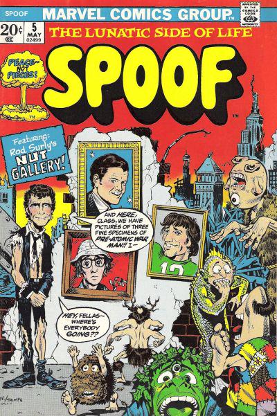 Spoof #5 (1973) Comic Books Spoof (Marvel)