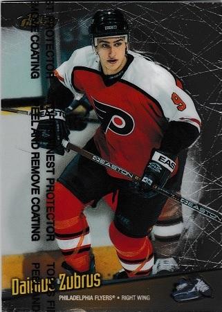 Dainius Zubrus #14 Hockey Cards 1998 Finest