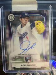 Roki Sasaki [Purple] #LIA-ROKI Prices | 2025 Topps Tribute League