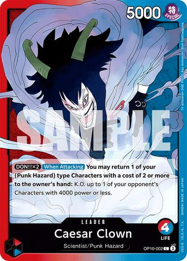 Caesar Clown OP10-002 Cover Art