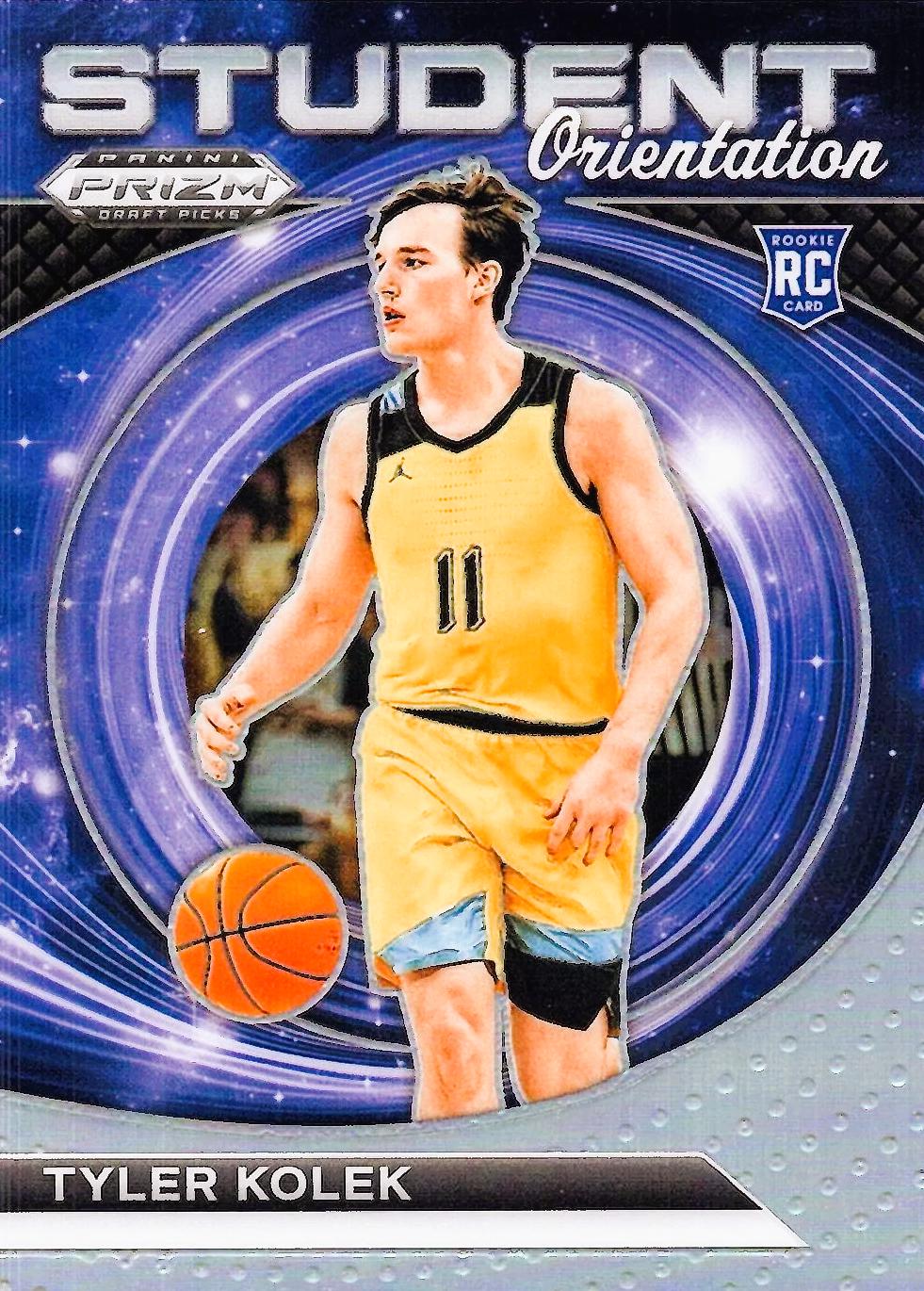 Tyler Kolek #11 Basketball Cards 2024 Prizm Draft Picks Student Orientation