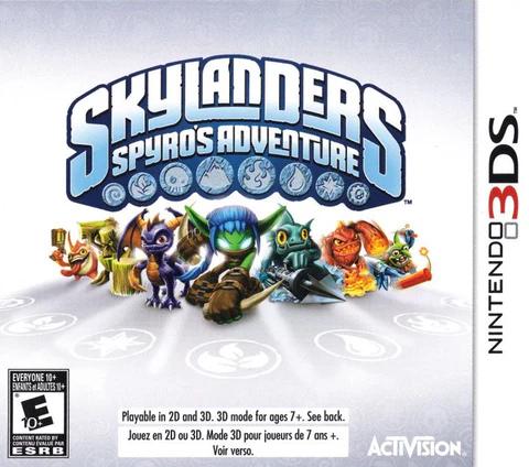 Skylanders Spyro's Adventure Nintendo 3DS