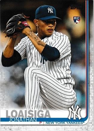 Jonathan Loaisiga #243 Baseball Cards 2019 Topps