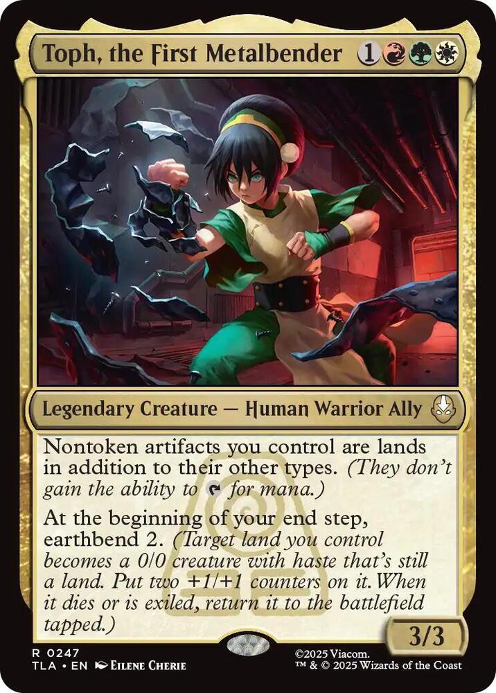Toph, The First Metalbender [Foil] #247 Prices | Magic Avatar: The Last  Airbender | Magic Cards