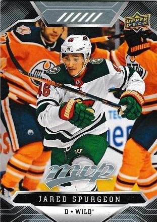 Jared Spurgeon #147 2019-20 Upper Deck MVP Hockey