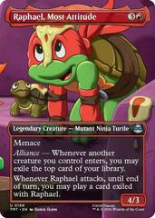 Raphael, Most Attitude [Borderless Foil] #199