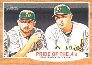 Pride Of The A's Dallas Braden / Trevor Cahill
