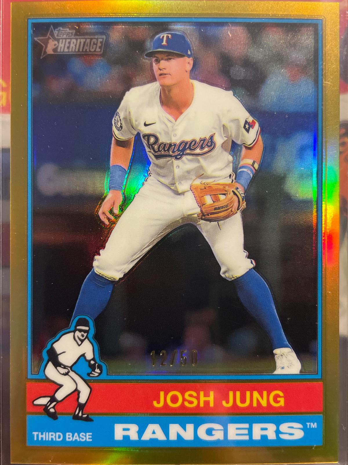 Josh Jung [Gold Chrome Variation] #355