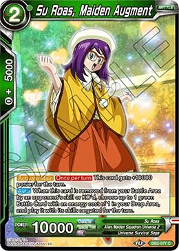 Su Roas, Maiden Augment DB2-077 Dragon Ball Super Divine Multiverse