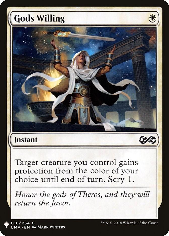Gods Willing (Magic The List Reprints)