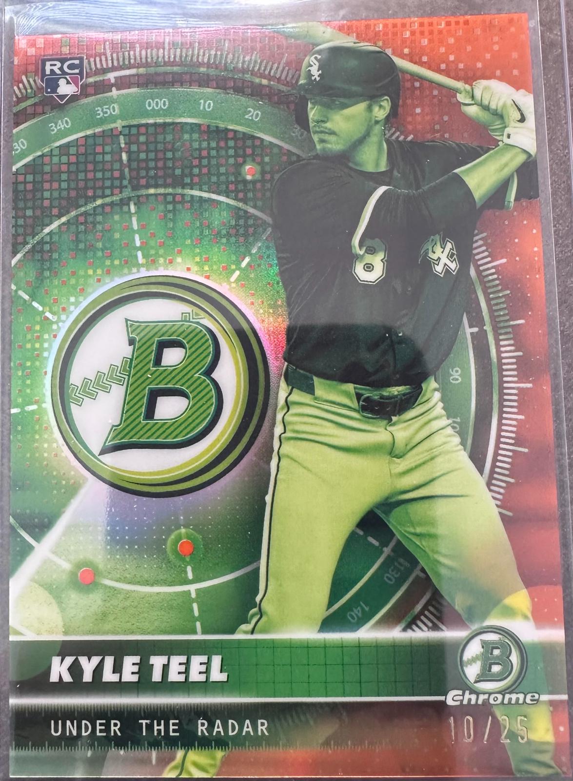 Kyle Teel [Orange] #UR-6 Prices | 2026 Bowman Under the Radar ...