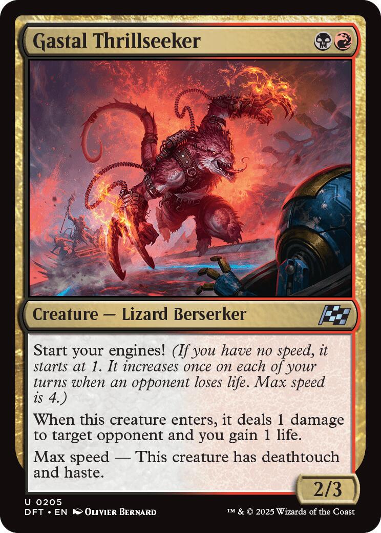 Gastal Thrillseeker #205 Magic Aetherdrift