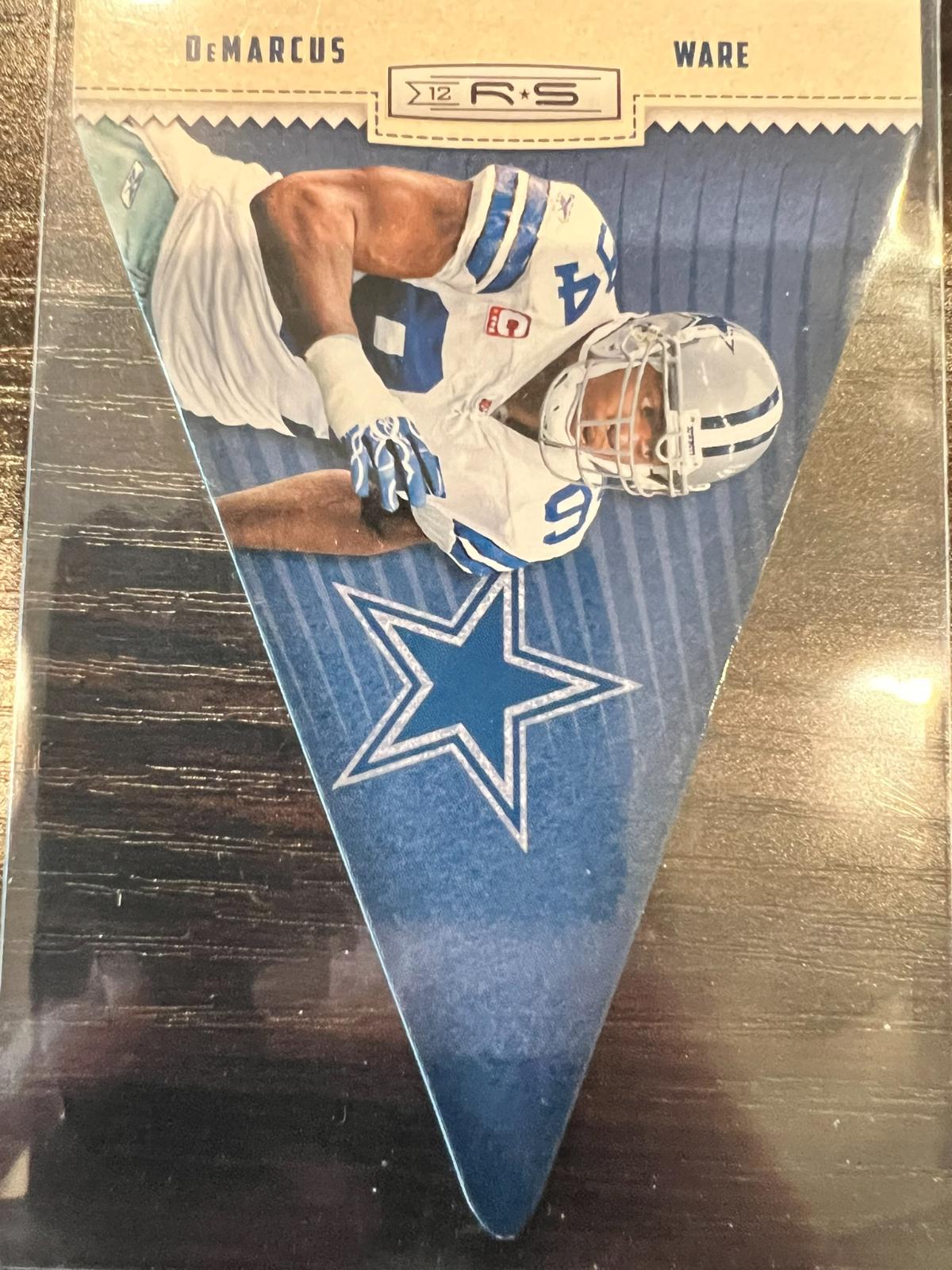 DeMarcus Ware #14 Football Cards 2012 Panini Rookies & Stars Player Pennants