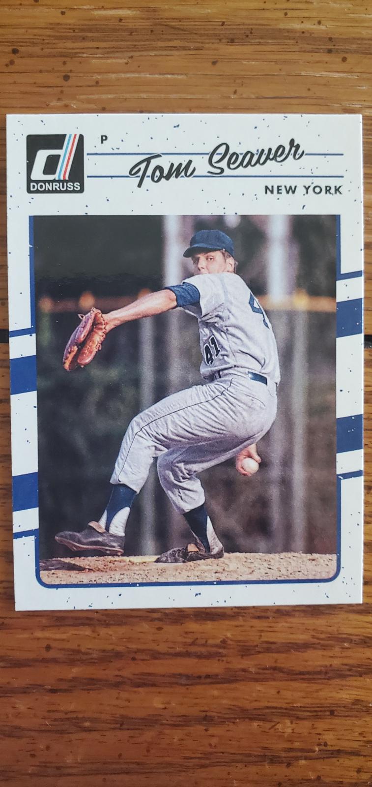 Tom Seaver #189 2017 Panini Donruss Baseball