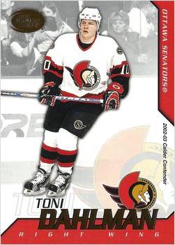 Toni Dahlman #86 2002 Pacific Calder Hockey