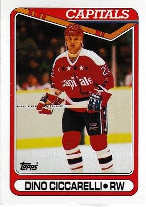 Dino Ciccarelli #100 Hockey Cards 1990 Topps