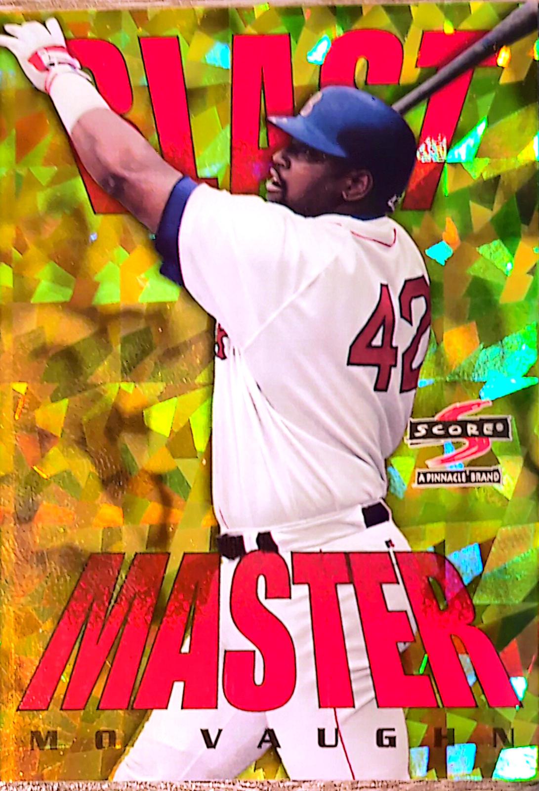 Mo Vaughn #1 Baseball Cards 1997 Score Blast Masters