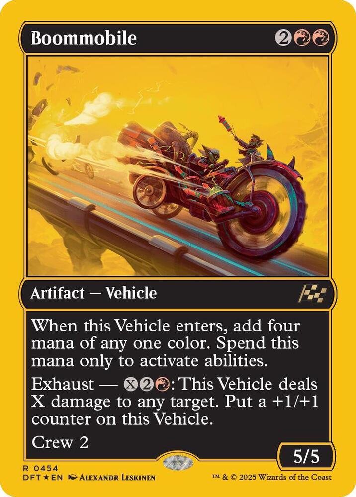 Boommobile [First Place Foil] (Magic Aetherdrift)