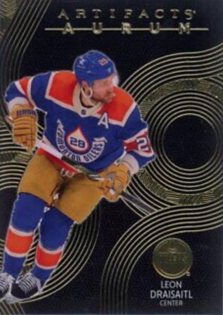 Leon Draisaitl #A-LD Hockey Cards 2024 Upper Deck Artifacts Aurum
