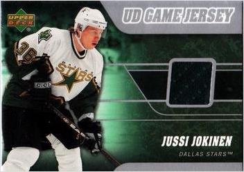 Jussi Jokinen #J2-JJ 2006 Upper Deck Game Jersey Hockey