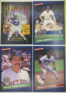 Hank Aaron / Kirk Gibson / Willie Hernandez / Doug DeCinces