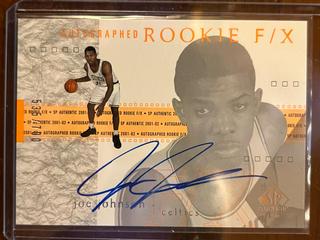 Joe Johnson Autographed