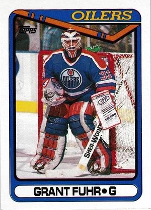 Grant Fuhr #321 Hockey Cards 1990 Topps