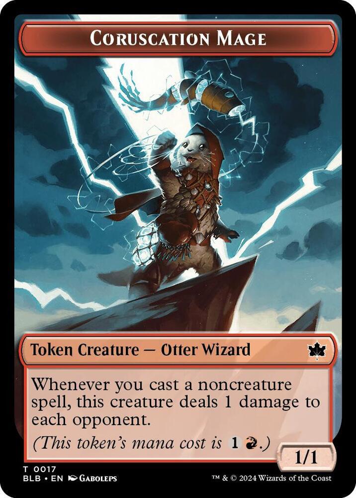 Tap to enlarge Coruscation Mage – Token, Magic Bloomburrow