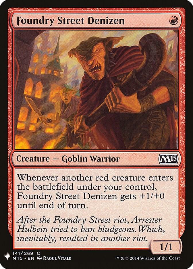 Foundry Street Denizen (Magic The List Reprints)