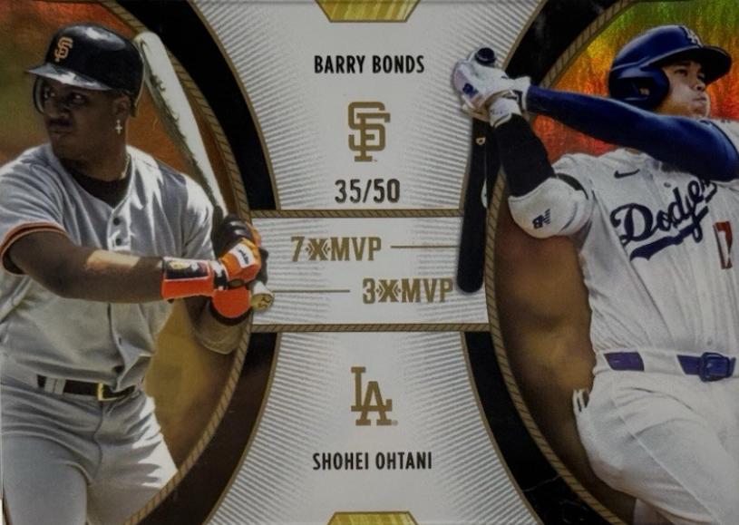 Shohei Ohtani / Barry Bonds [Gold Foil] #D1