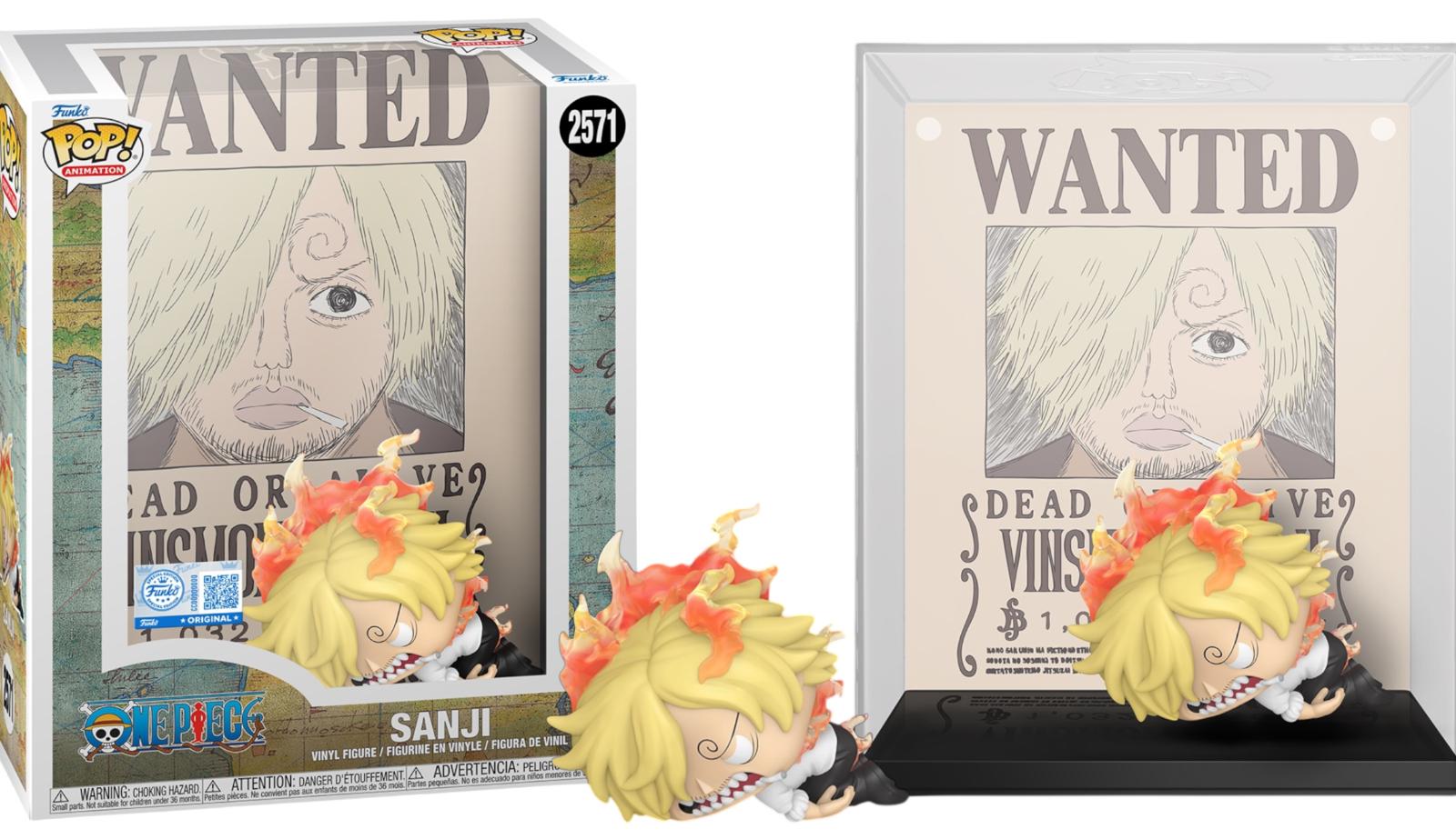 Sanji #2571 One Piece Funko Pop box and figure