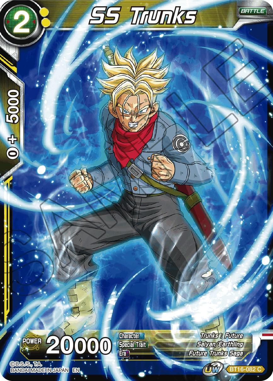 SS Trunks BT16-082 Dragon Ball Super Realm of the Gods