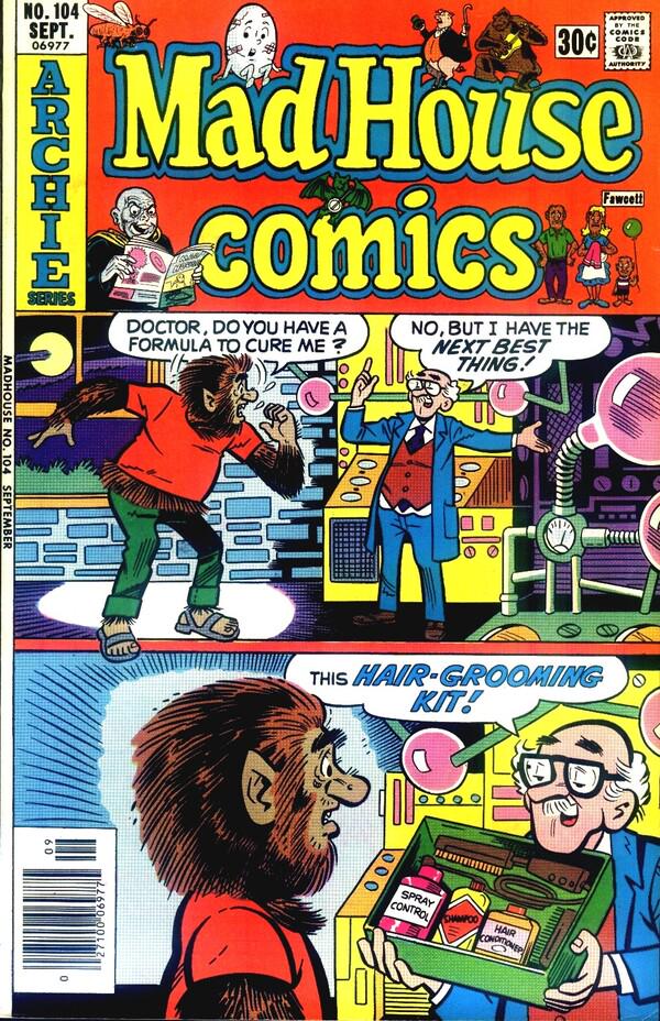 Mad House #104 (1976) Comic Books Mad House Comics
