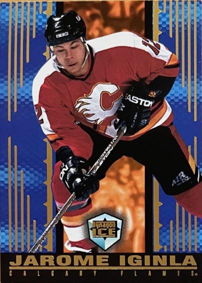 Jarome Iginla #27 1998 Pacific Dynagon Ice Hockey
