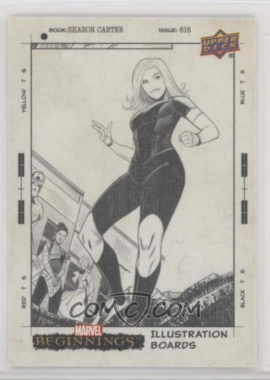 Sharon Carter #IB-35 Marvel 2022 Beginnings Illustration Boards