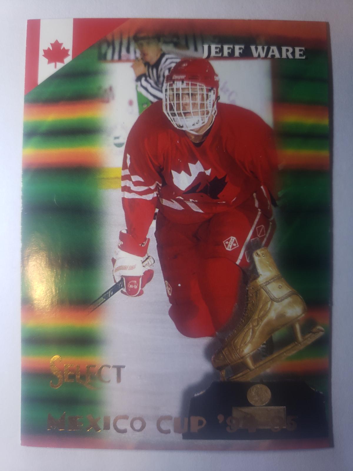 Jeff Ware #163 Hockey Cards 1994 Select