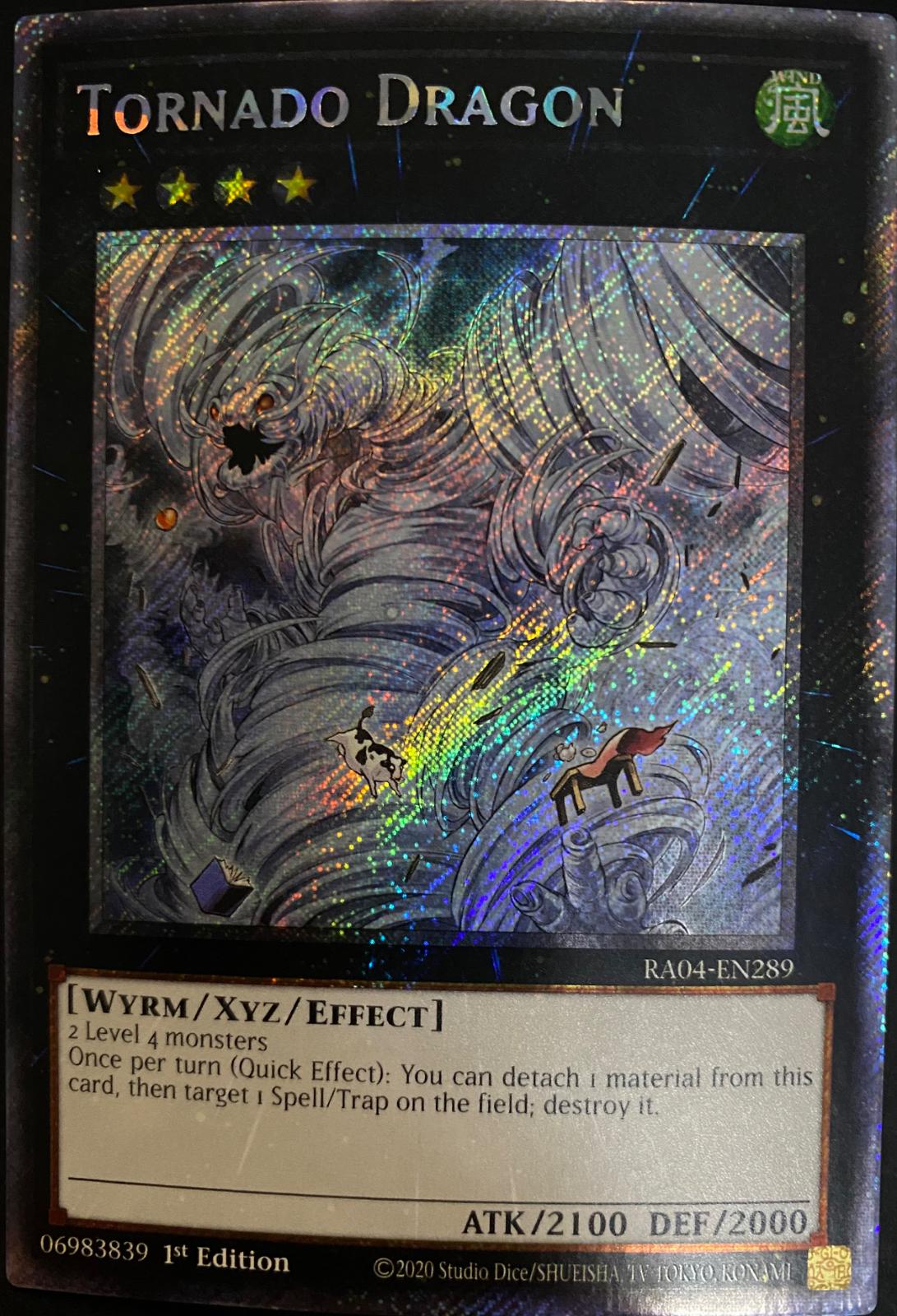 Tornado Dragon RA04-EN289 Prices | YuGiOh Quarter Century Stampede