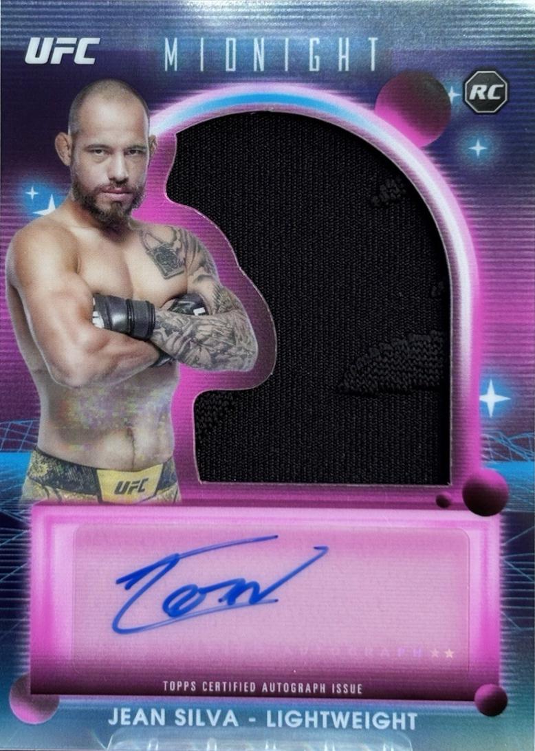 Jean Silva #RRA-JS Prices | 2025 Topps Midnight UFC Rookie Relic