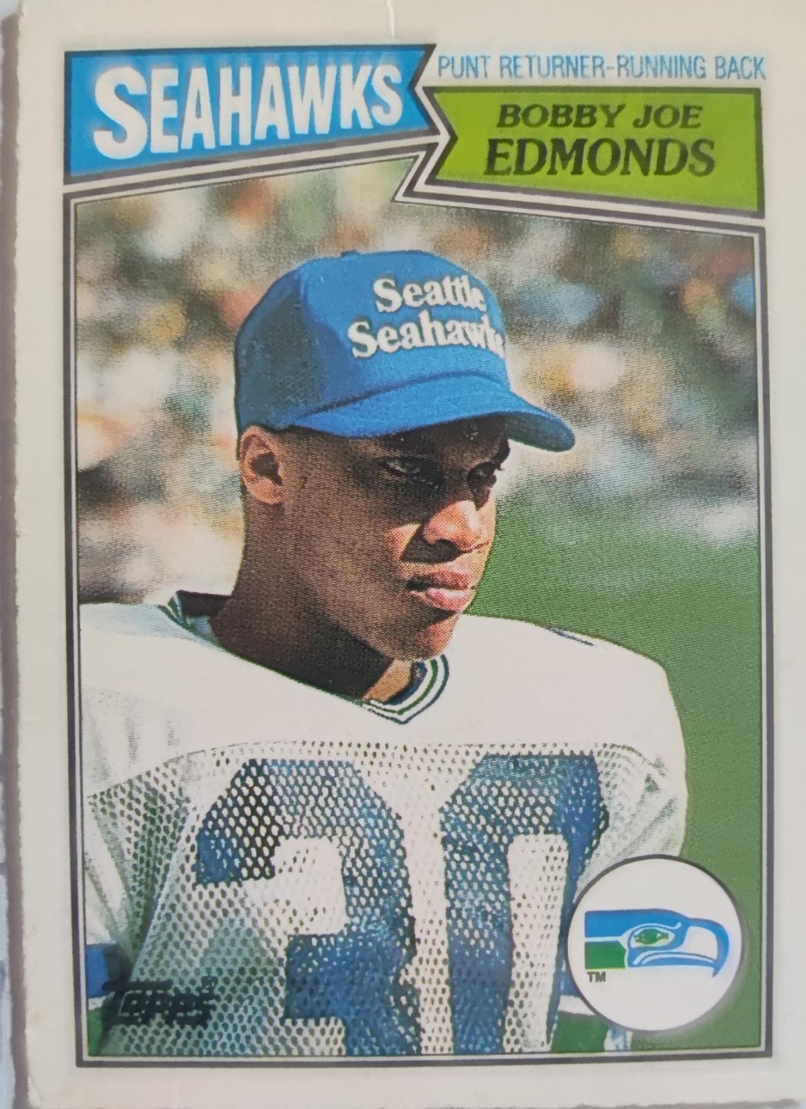Bobby Joe Edmonds #41 Football Cards 1987 Topps American UK