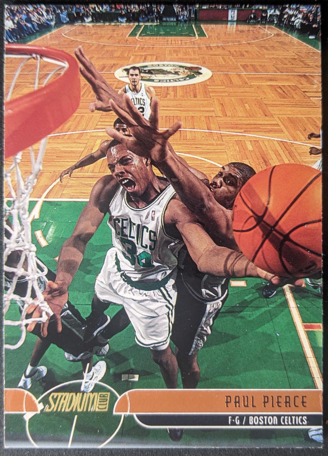 Paul Pierce #40 Basketball Cards 2001 Stadium Club