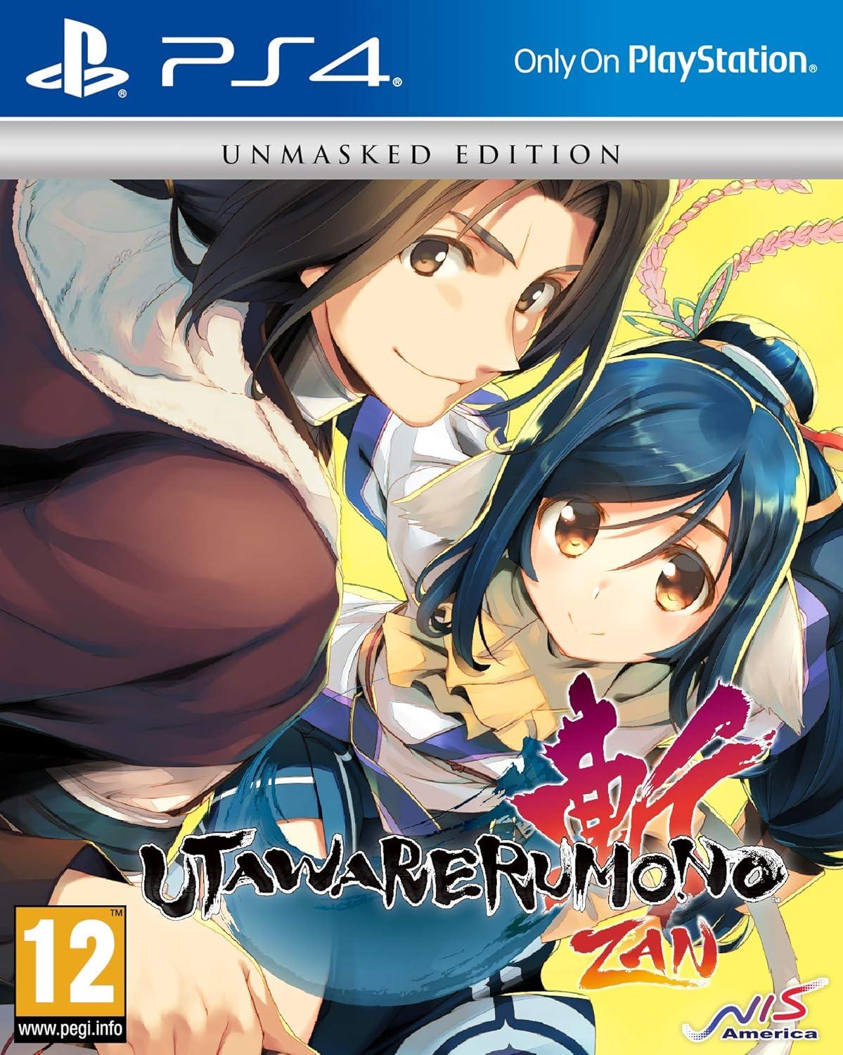 Carátula de Utawarerumono: ZAN Unmasked Edition para PS4 (edición PAL España)