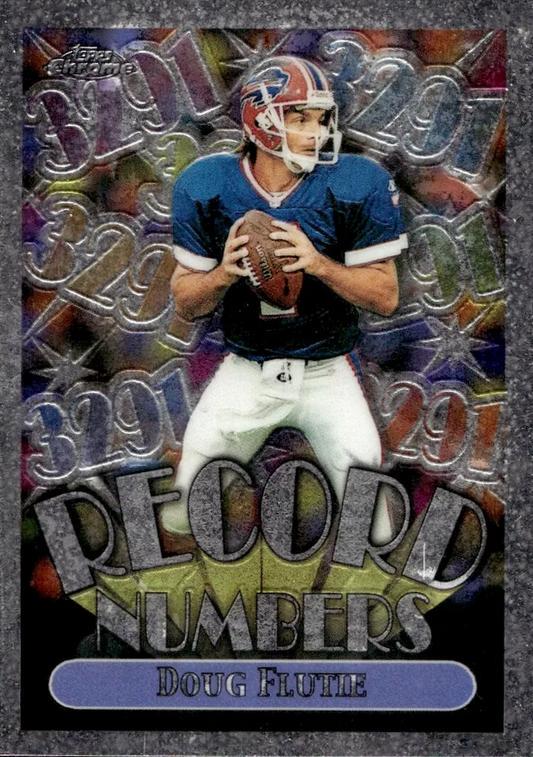 Doug Flutie #RN7 1999 Topps Chrome Football Record Numbers