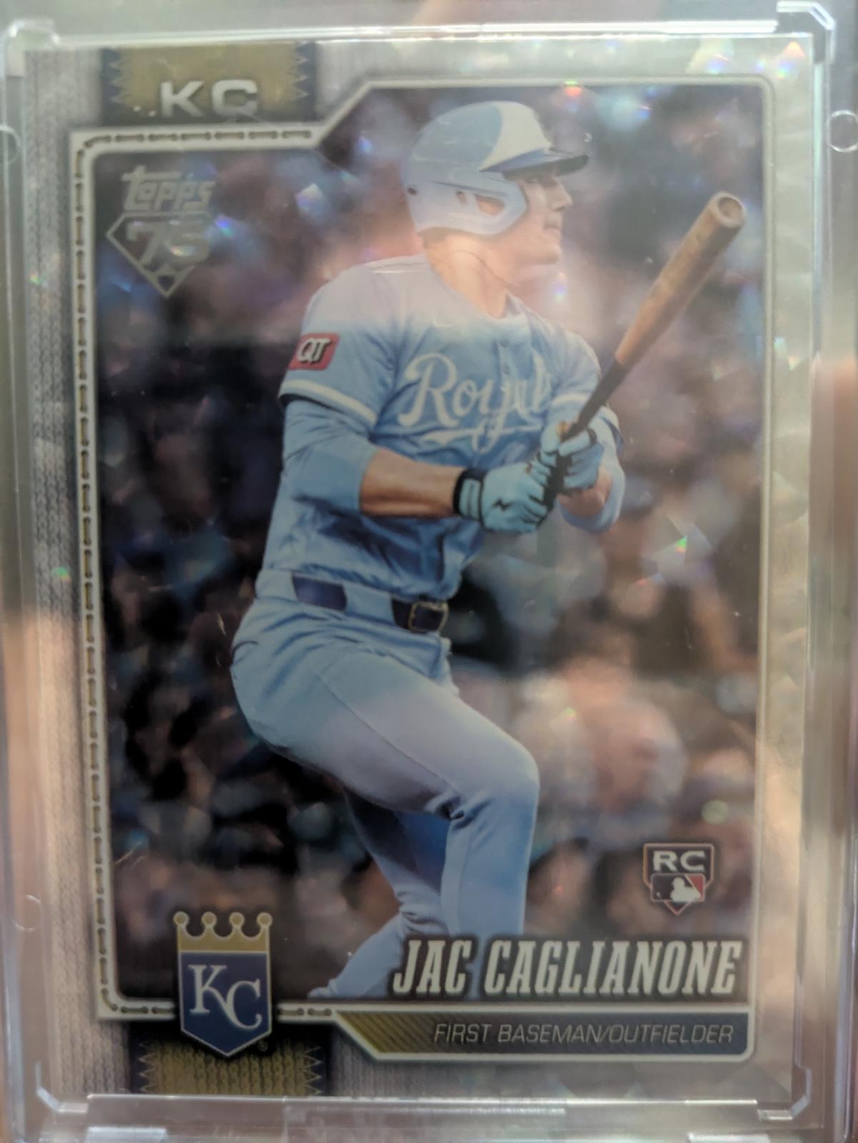 Jac Caglianone [Silver Crackleboard] | Ungraded | 2026 Topps