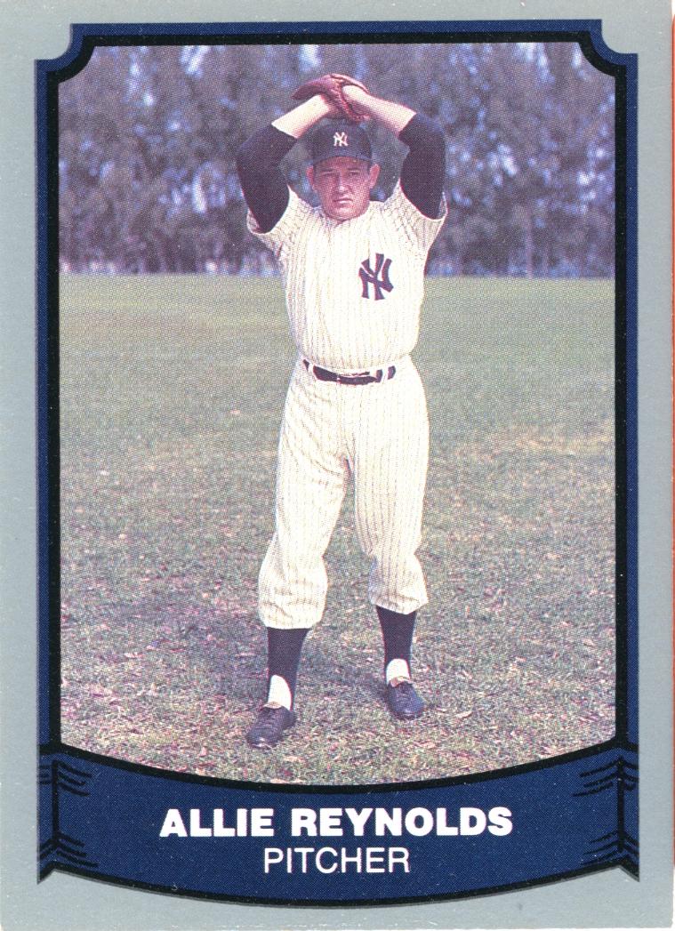 Allie Reynolds #41 Baseball Cards 1988 Pacific Legends