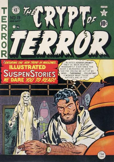 The Crypt of Terror #19 (1950) Comic Books The Crypt of Terror