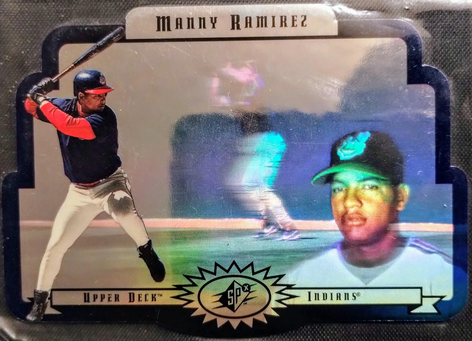 Manny Ramirez #21 Baseball Cards 1996 Spx