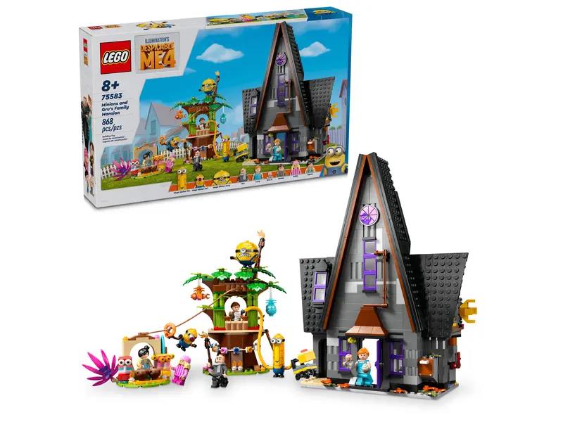 Minions And Gru's Family Mansion #75583 LEGO Despicable Me 4