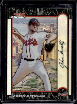 John Smoltz #69 Baseball Cards 1999 Bowman Chrome International