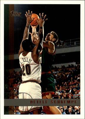 Detlef Schrempf #15 Basketball Cards 1997 Topps
